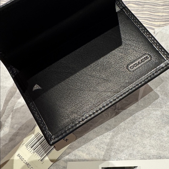 Vintage - Coach Black Card Case Holder item#2 - Picture 2 of 8